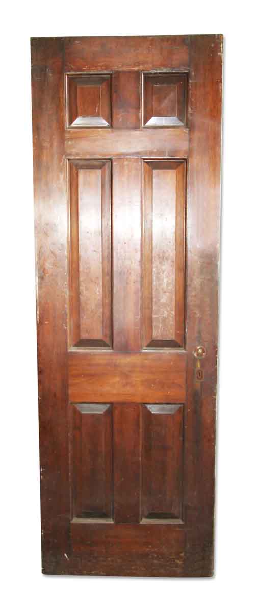 Standard Doors - Vintage 6 Pane Wood Passage Door 83.125 x 27.75