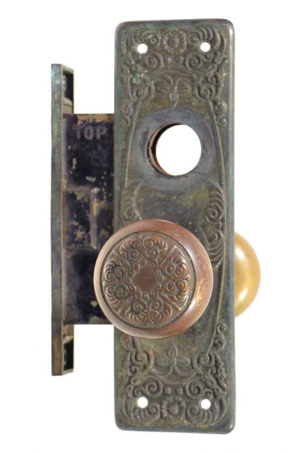 Door Knob Sets - Lockwood Bronze Alexandria Door Knob & Lock Set