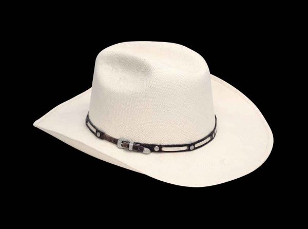 Flea Market - Vintage Size 59 Montecarlo White Cowboy Hat