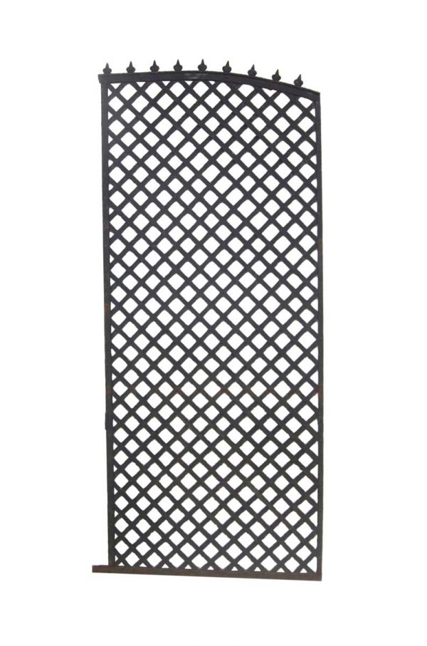 Gates - Salvaged Woven Iron Brooklyn Brownstone Gate 87.25 in. H