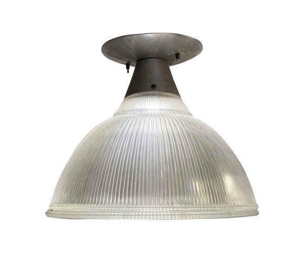 Industrial & Commercial - 1940s 16 in. Holophane Flush Mount Kitchen Fixture