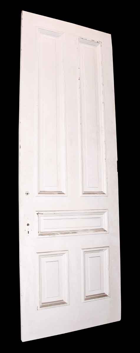 Standard Doors - Antique 5 Pane White Wood Privacy Door 107.5 x 36
