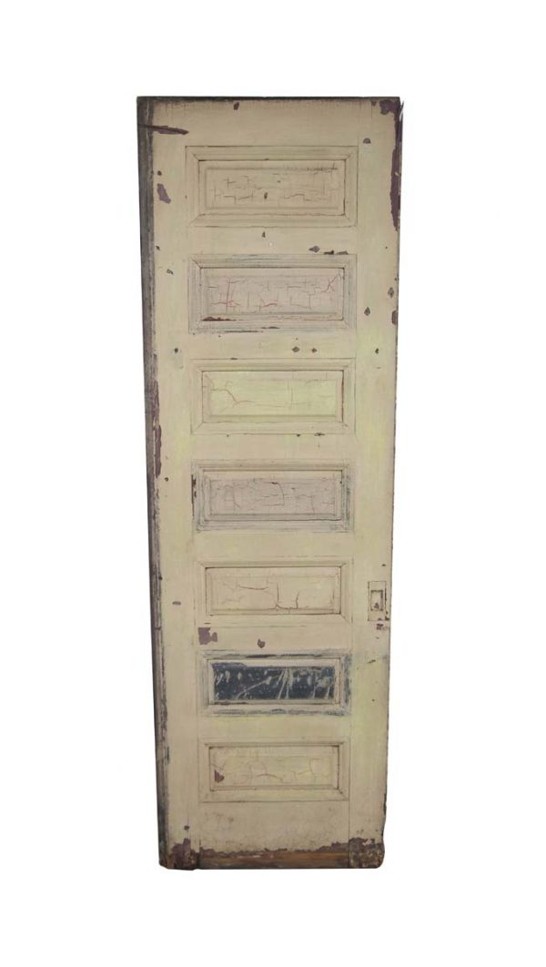 Standard Doors - Antique 7 Pane Mahogany Veneer Passage Door 96 x 30