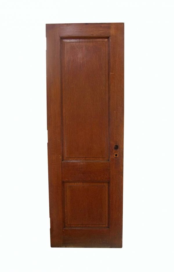 Standard Doors - Vintage 2 Pane Quarter Sawn Oak Passage Door 83.375 x 27.75