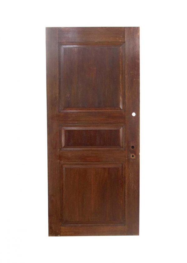 Standard Doors - Vintage 4 Pane Quarter Sawn Oak Office Privacy Door 82.875 x 36.625