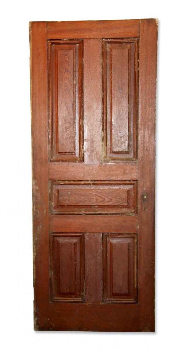 Standard Doors - Vintage 5 Pane Wood Passage Door 79.375 x 32