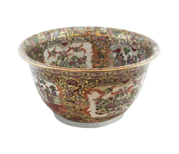 Vases & Urns - Antique 20 in. Chinese Porcelain Bowl