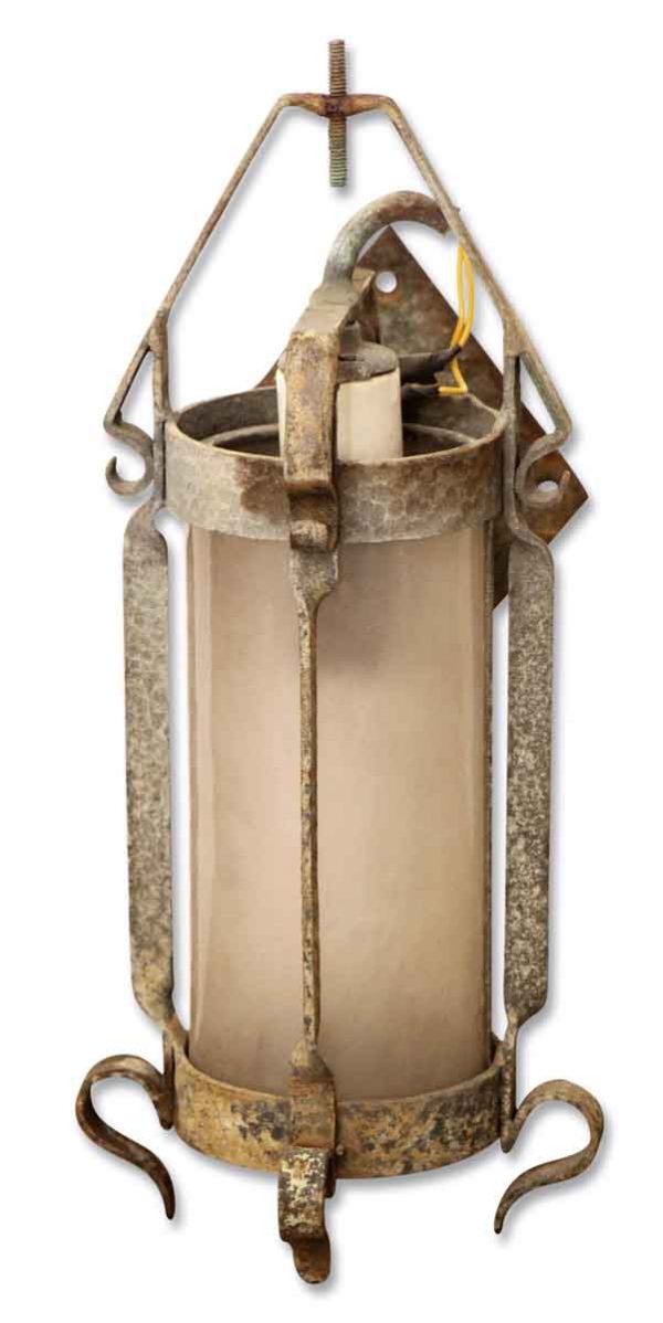 Wall & Ceiling Lanterns - Antique Gothic Lantern with Hand Hammered Metal