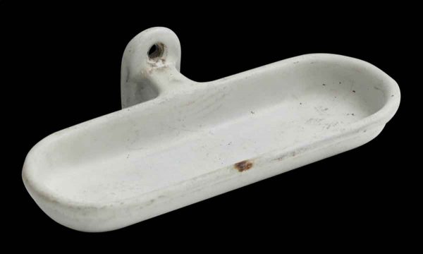 Bathroom - Vintage White Porcelain Over Cast Iron Soap Holder
