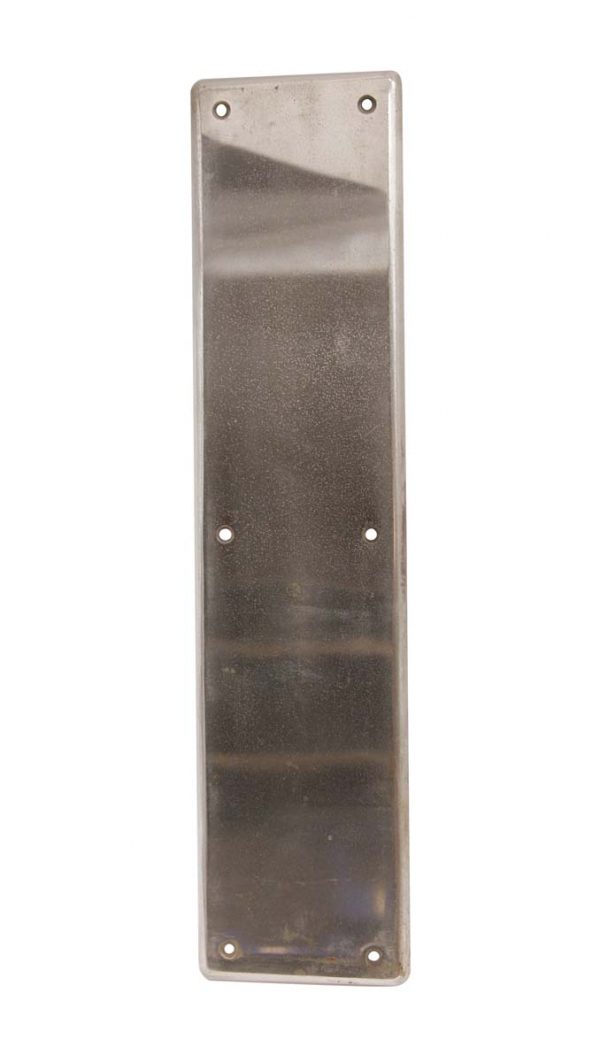 Push Plates - Vintage 15 in. Russwin Steel Door Push Plate