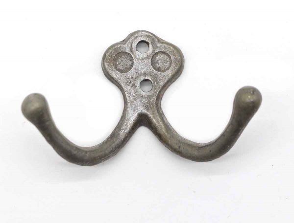 Single Hooks - Vintage Cast Iron Double Arm Hook