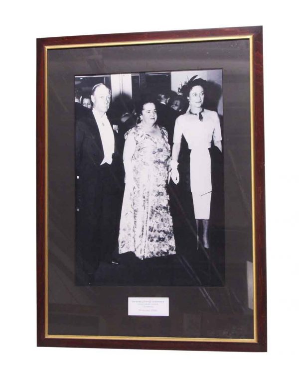 Waldorf Astoria - Waldorf Astoria Duke & Duchess of Windsor Framed Photograph
