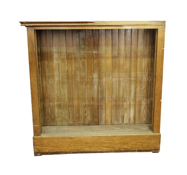 Bookcases - Antique Oak 5 ft Wooden Bookcase