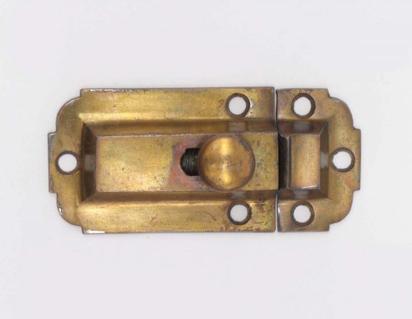 Cabinet & Furniture Latches - Classic 3.125 in. Brass Plated Steel Cabinet Latch