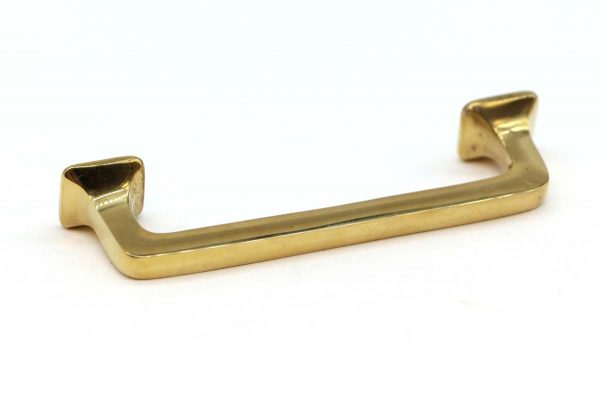 Cabinet & Furniture Pulls - Olde New Stock Classic Polished Brass Bridge Pull