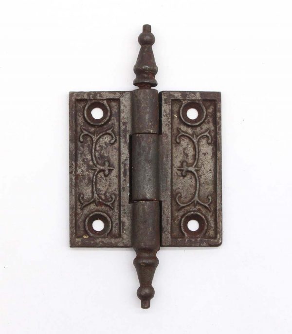 Door Hinges - Cast Iron Victorian Steeple Tip Butt 2.5 x 2.5 Door Hinge