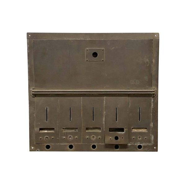 Mail Hardware - New York City Brass 5 Slot Apartment Mail Box