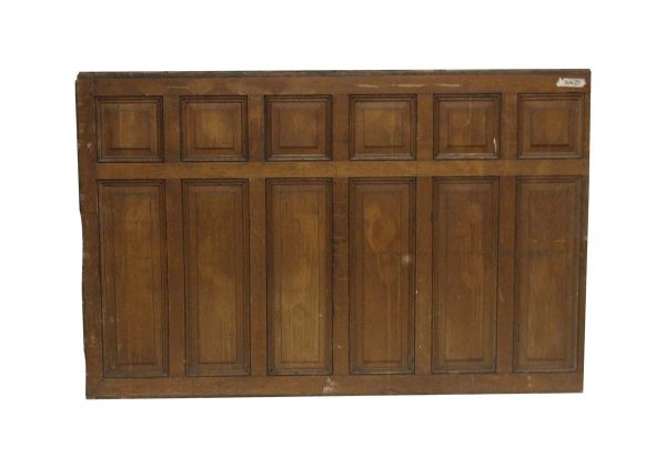 Paneled Rooms & Wainscoting - Turn of the Century 40.5 in. H Tiger Oak Wainscot Lot
