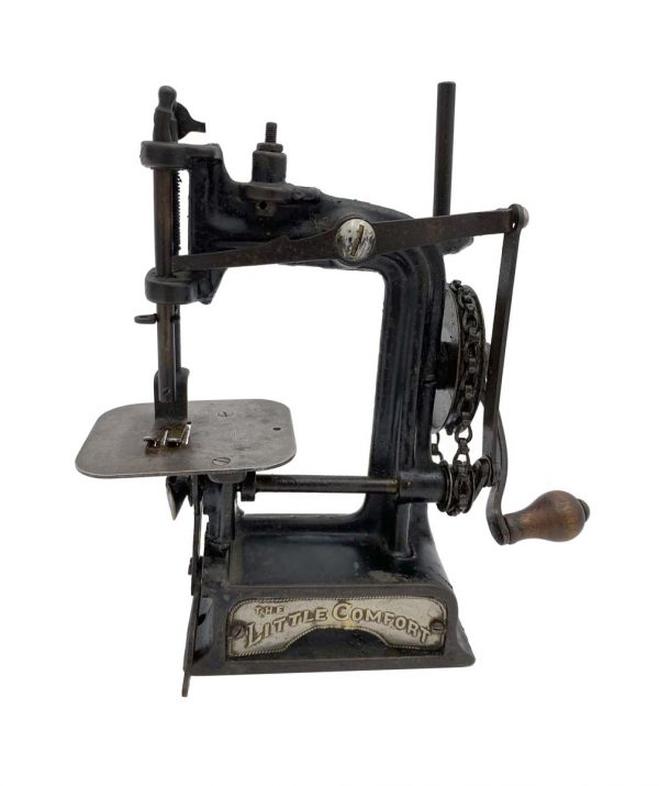 Sewing Machines - 1897 Smith & Egge Little Comfort Cast Iron Sewing Machine