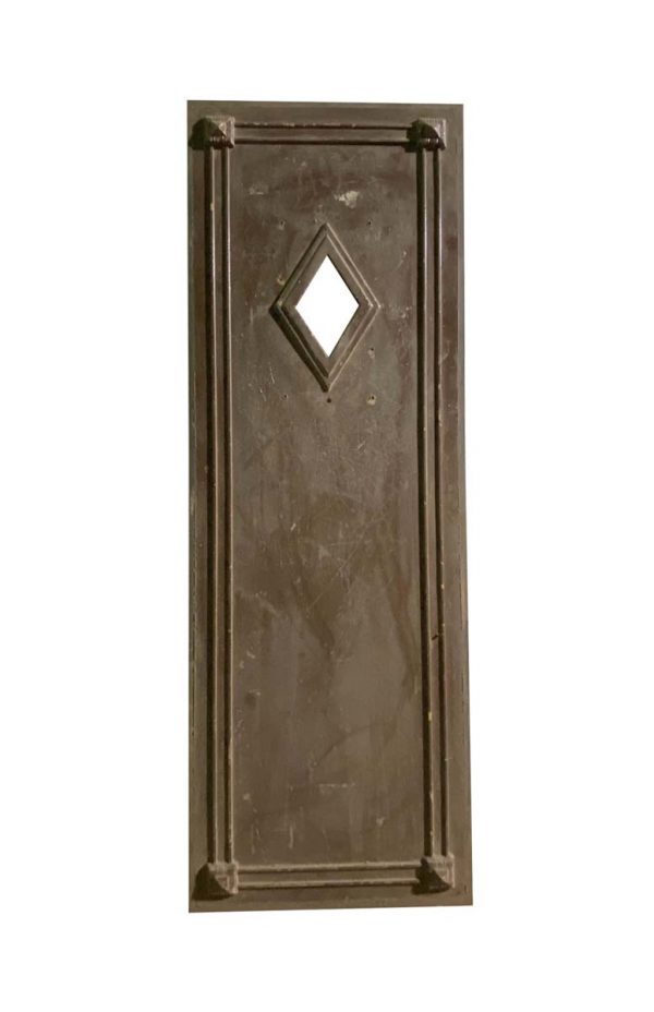 Specialty Doors - 1930s Steel Elevator Bronze Door 63.5 x 23.125