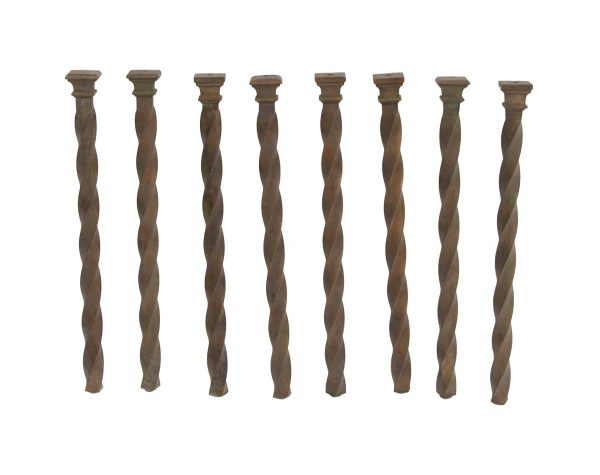 Staircase Elements - Set of Antique Bronze Stair Rail Spindles