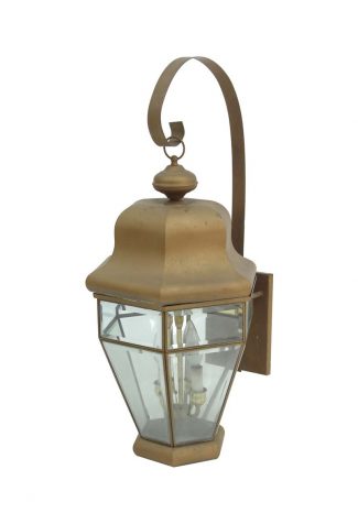 Classic Outdoor wall lighting gold antique garden lamp terrace lantern New 9684 