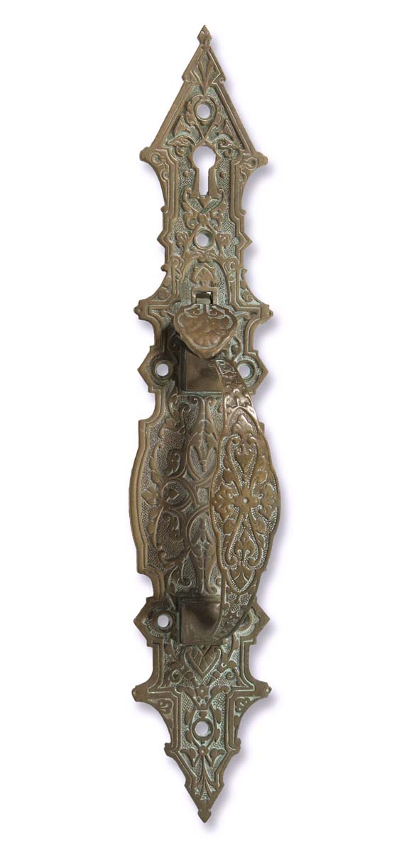 Door Pulls - Antique 15 in. Aesthetic Bronze Door Pull