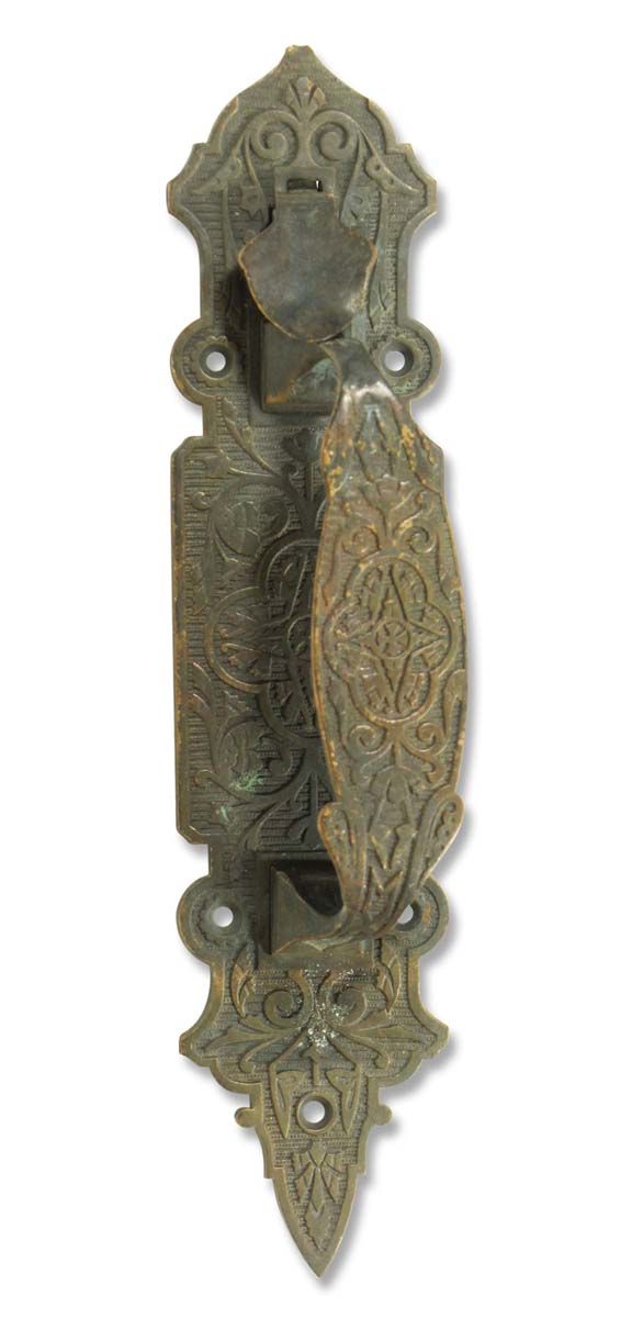 Door Pulls - Antique Aesthetic 11.25 in. Bronze Door Pull