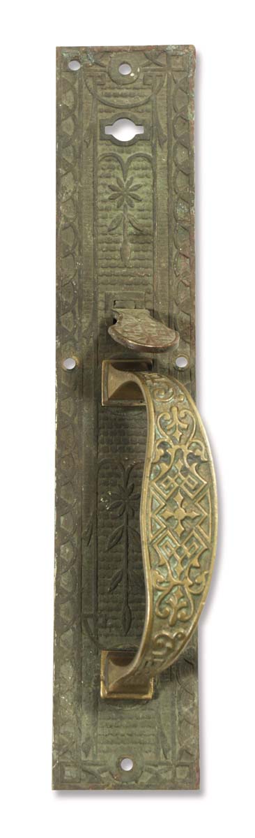 Door Pulls - Antique Aesthetic 11.5 in. Bronze Door Pull