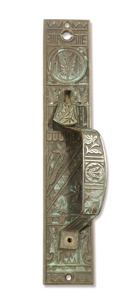 Door Pulls - Antique Bronze Aesthetic 12.375 in. Door Pull