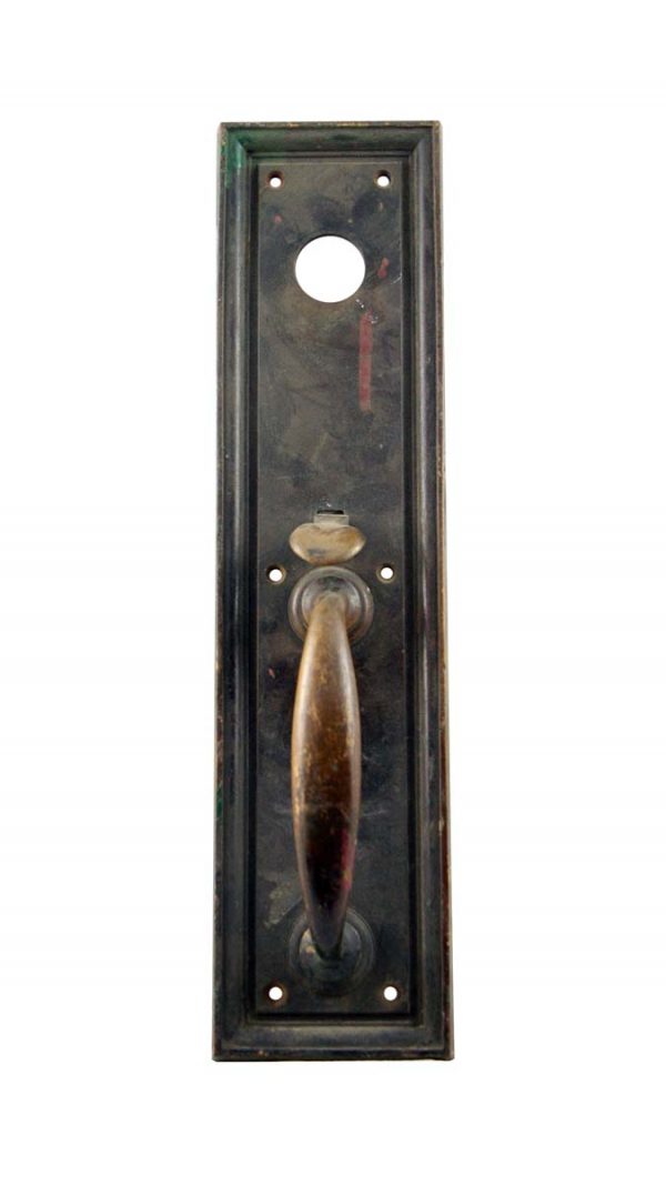 Door Pulls - Art Deco 15.625 in. Cast Bronze Commercial Door Pull