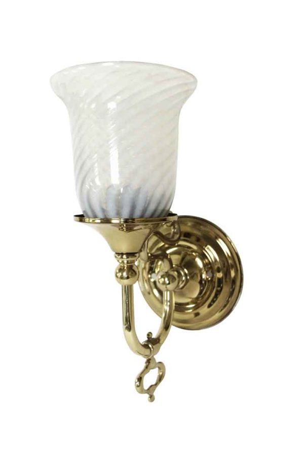 Sconces & Wall Lighting - Traditional Polished Brass One Arm Wall Sconce