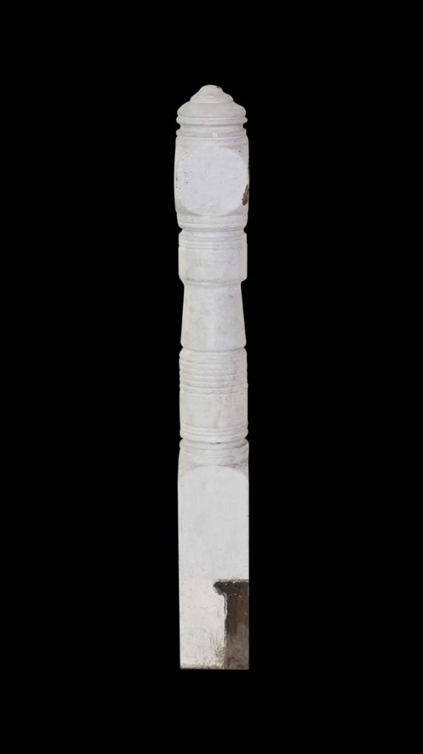 Staircase Elements - Early 20th Century Carved Wood 47.5 in. Newel Post