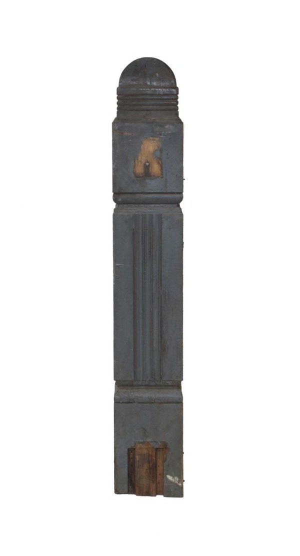 Staircase Elements - Salvaged American 48 in. Chestnut Arts & Crafts Newel Post