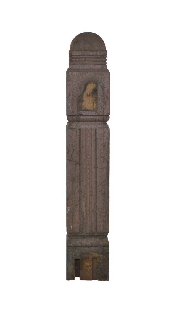 Staircase Elements - Salvaged Arts & Crafts 44 in. American Chestnut Newel Post