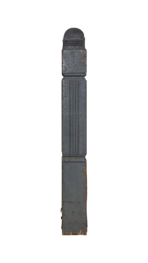 Staircase Elements - Salvaged Blue 66 in. American Chestnut Arts & Crafts Newel Post