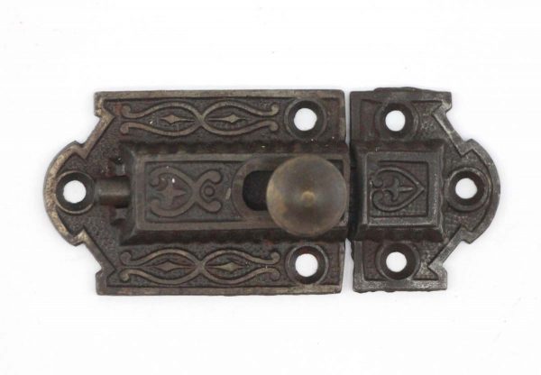 Cabinet & Furniture Latches - Antique Aesthetic Cast Iron 3.25 in. Cabinet Latch