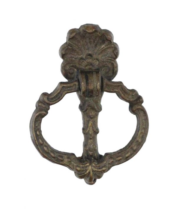 Cabinet & Furniture Pulls - Antique Bronze Victorian Drop Drawer Pull