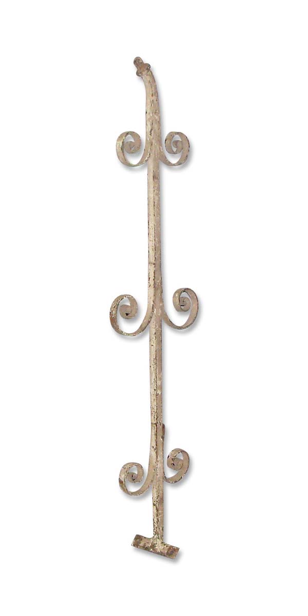Decorative Metal - Antique 49 in. Wrought Iron Railing Bracket