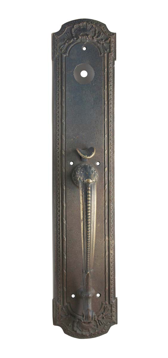 Door Pulls - Antique 19 in. Cast Bronze Sargent Victorian Door Pull