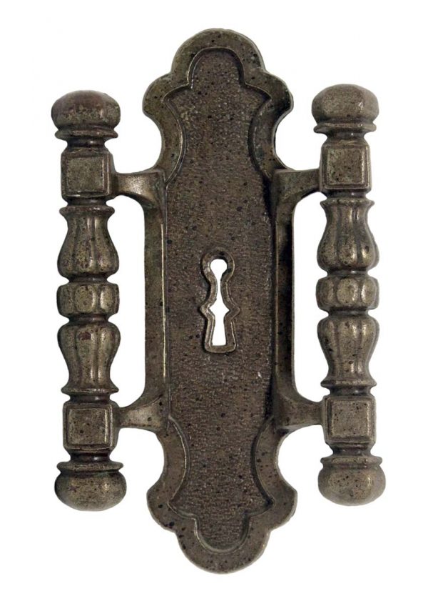 Door Pulls - Antique 6.75 in. Craftsman Bronze Door Plate