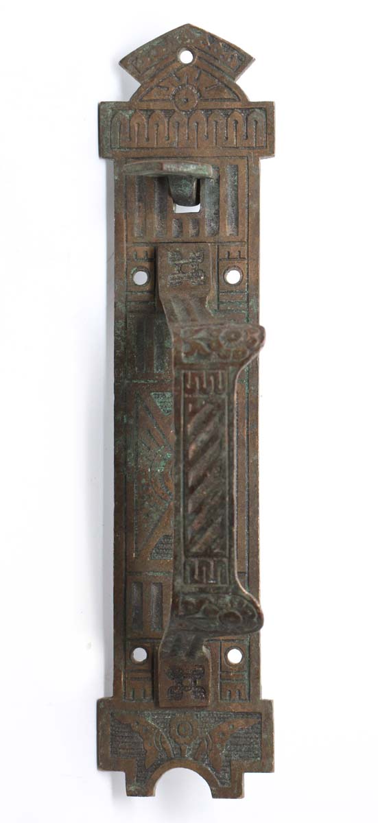 Door Pulls - Antique Aesthetic 9.5 in. Bronze Door Pull
