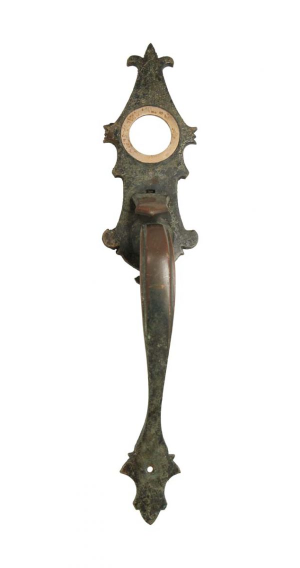 Door Pulls - Antique Traditional Schlage 14.375 in. Bronze Door Pull