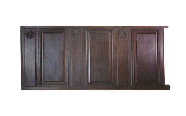 Paneled Rooms & Wainscoting - Vintage Hand Carved Spanish Cedar Wainscot Paneling