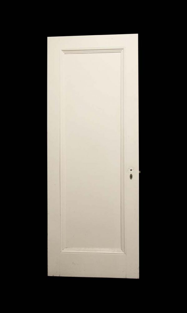 Standard Doors - Vintage 1 Pane White Wooden Passage Door 83.5 x 31.75