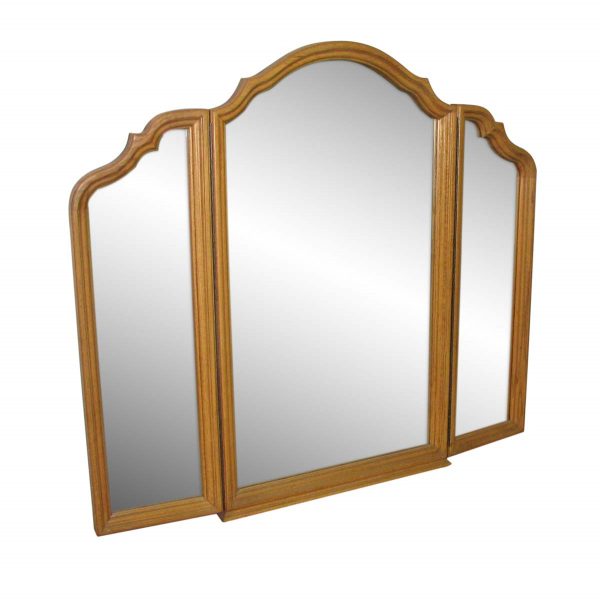 Antique Mirrors - Traditional Tri Fold Dresser Mirror