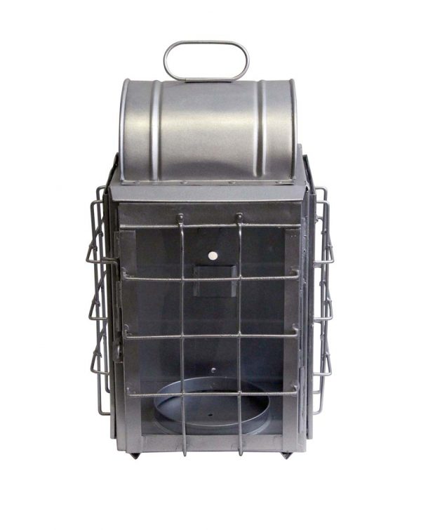 Candle Holders - Industrial Style Caged Candle Lantern