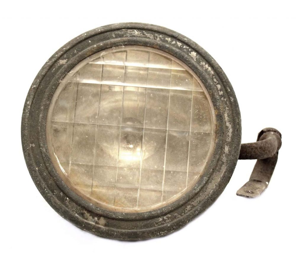 Antique Liberty Lens Round Car Headlight | Olde Good Things