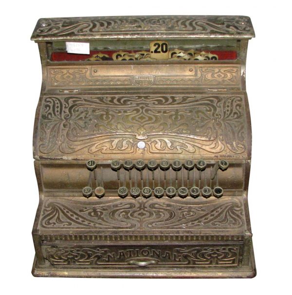 Cash Registers - Antique Art Nouveau National Cash Register