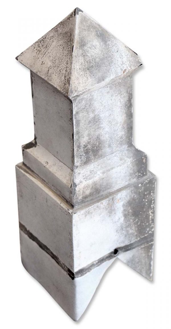 Exterior Materials - Reclaimed Belgium Building Zinc Finial